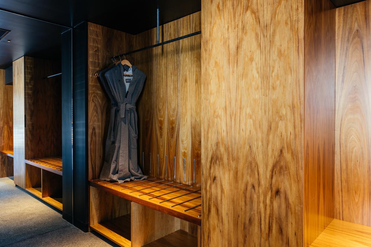 Macq 01 Hotel Гобарт Екстер'єр фото The changing room at the London Aquatics Centre